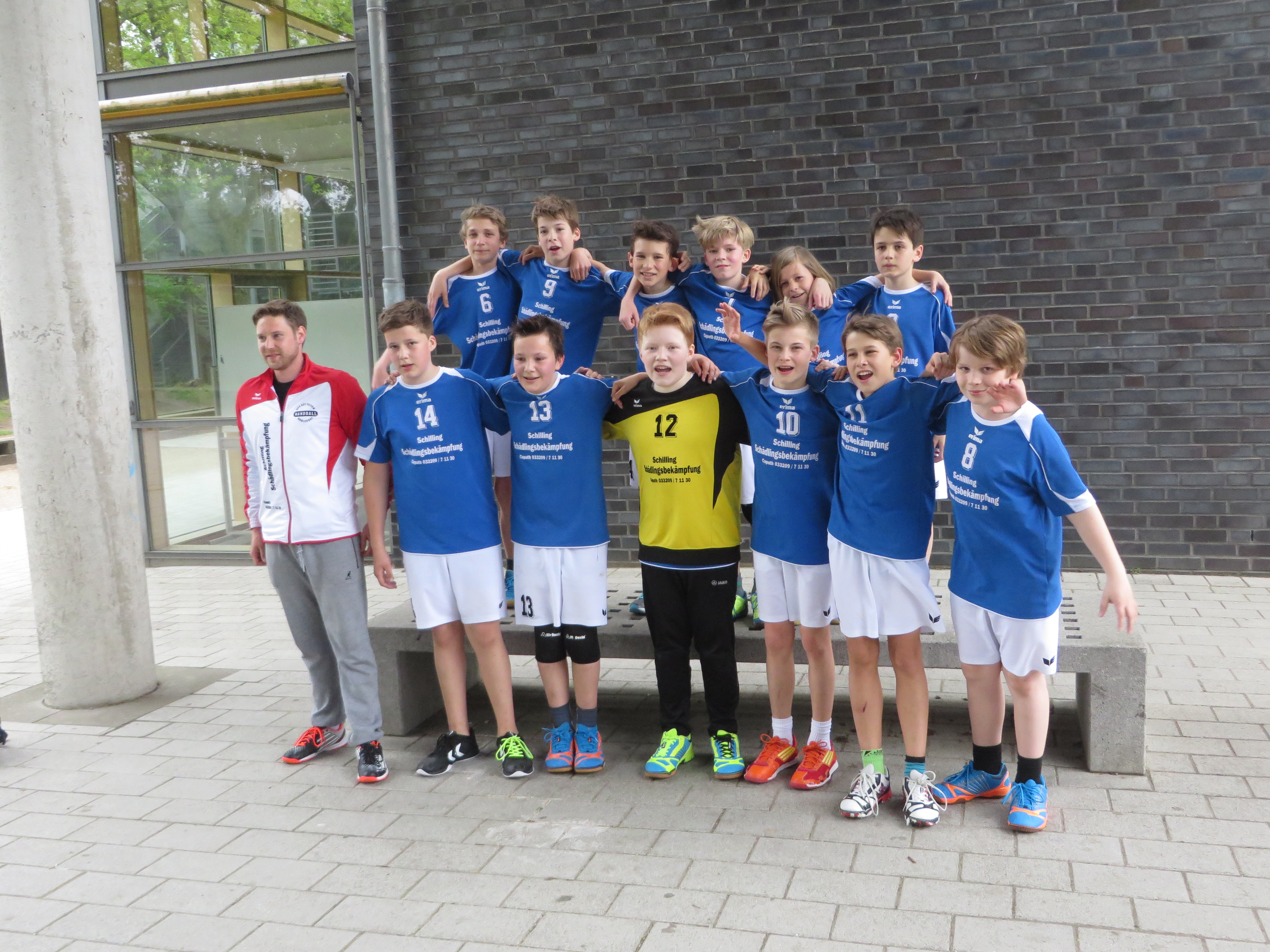 männliche D-Jugend beim Select Ulzburg-Cup